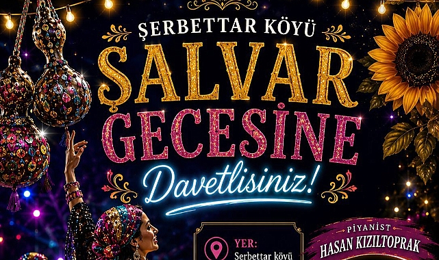 Bayramın 2. Günü Şalvar Gecesi Düzenlenecek