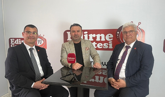 CHP Heyetinden Edirne Gazetesi’ne 64. Yıl Ziyareti
