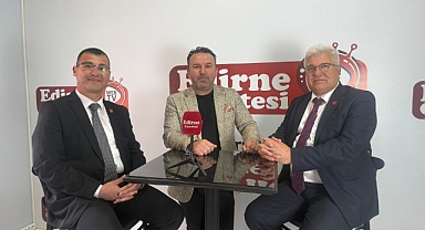CHP Heyetinden Edirne Gazetesi’ne 64. Yıl Ziyareti