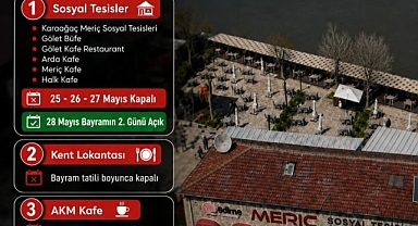 EDİRNE BELEDİYESİ’NDEN BAYRAM DÜZENLEMESİ