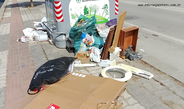 EDİRNE’DE TEMİZLİK İSYANI: “ARTIK KEPÇEYLE ÇÖP TOPLUYORUZ”