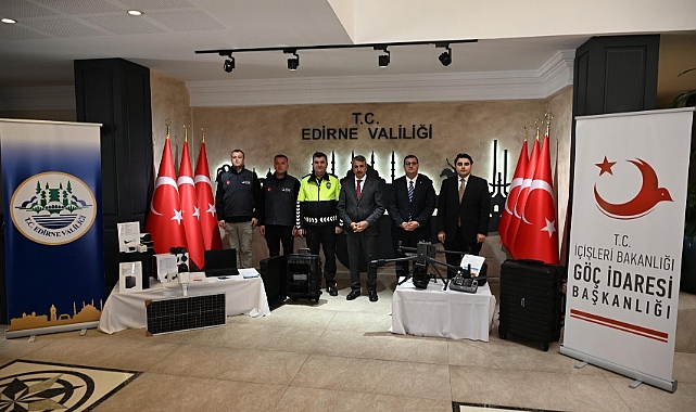 Edirne Emniyetine Yeni Nesil İHA Desteği
