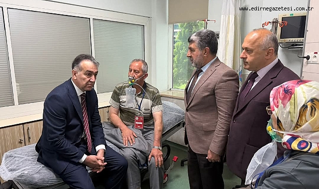 Edirneli Şehit Aileleri Karabük’te Hastanelik Oldu
