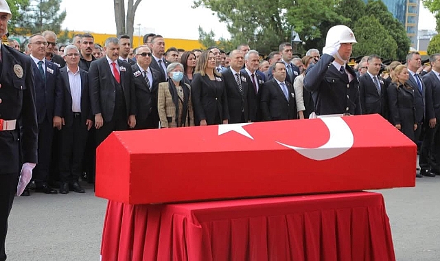 Gencan Şehit Polislerin Cenaze Törenine Katıldı