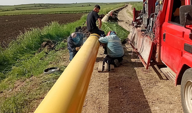 İbriktepe Köyü’ne Doğalgaz Müjdesi