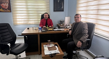 İsmail Yıldız, Mehmet Şenol’u 64. Yıl Dolayısıyla Ziyaret Etti