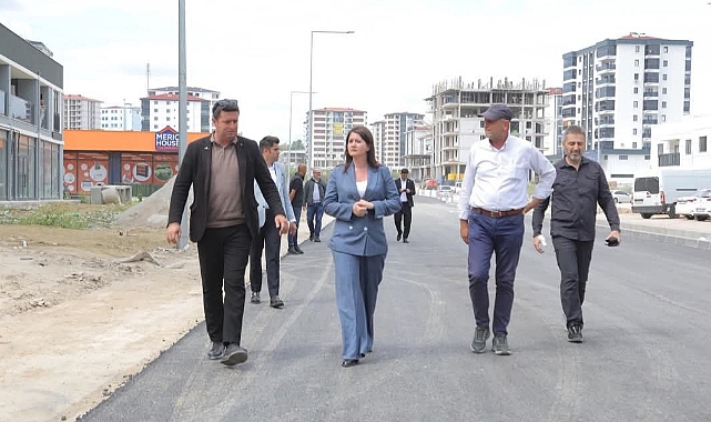 Kuvayi Milliye Bulvarı’nda Asfalt Mesaisi Sürüyor