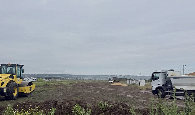 Mecidiye Sahiline Konforlu Karavan Parkı