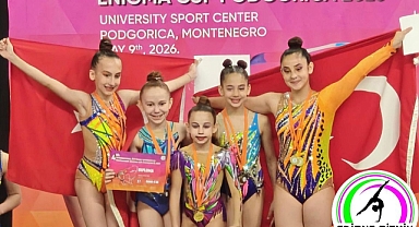 Ritmik Cimnastiği Uluslararası Arenaya Taşıdılar