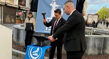 Saraçlar'da Demir Dövüldü 