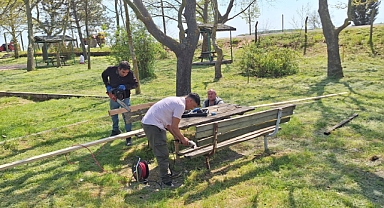 Süloğlu Baraj Piknik Alanı Yenileniyor
