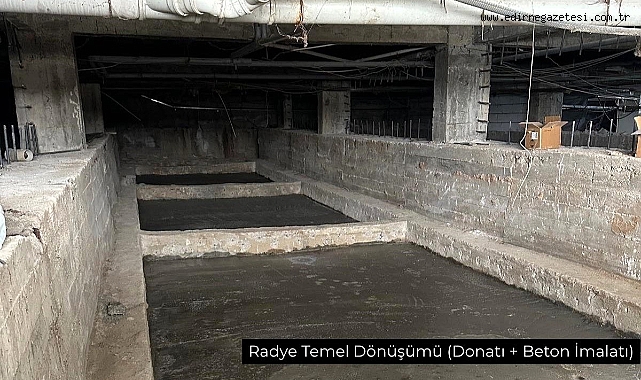 T.Ü Hastanesi poliklinik blokları güçlendiriliyor