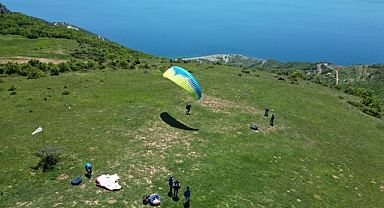 Uçmakdere adrenalin tutkunlarını ağırlıyor