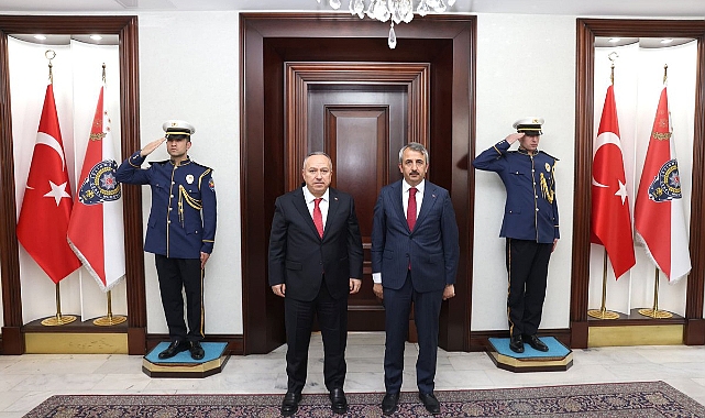 Vali Sezer, Ankara'da ziyaretlerde bulundu