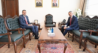 Vali Sezer, Ankara'da ziyaretlerde bulundu