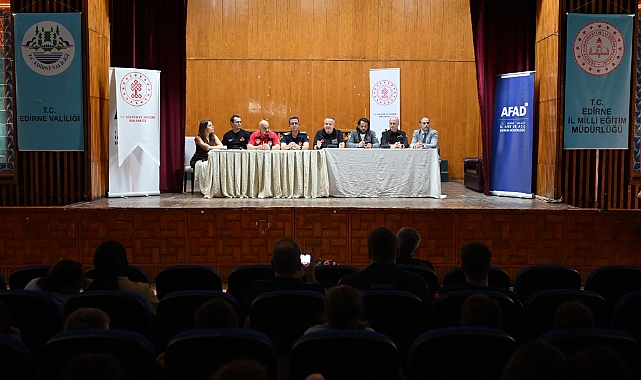 Afetlere Hazır Toplum konulu söyleşi düzenlendi
