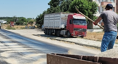 Asfalt 40 dereceye dayanamadı
