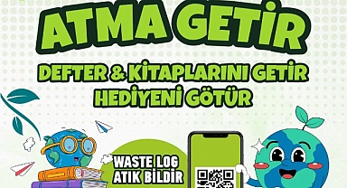 “ATMA GETİR”: ESKİ DEFTER VE KİTAPLAR HEDİYEYE DÖNÜŞECEK