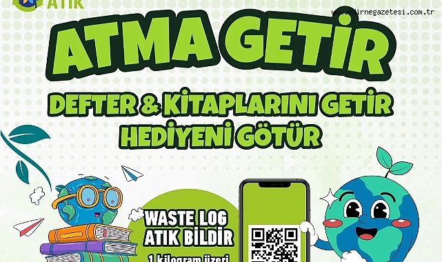 “ATMA GETİR”: ESKİ DEFTER VE KİTAPLAR HEDİYEYE DÖNÜŞECEK