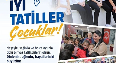 BAŞKAN GENCAN’DAN KARNE SEVİNCİ YAŞAYAN ÇOCUKLARA MESAJ