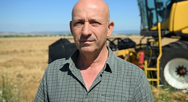 Buğday hasadı başladı
