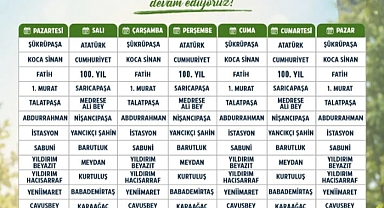 EDİRNE BELEDİYESİ HAFTALIK SİVRİSİNEKLE MÜCADELE PROGRAMINI AÇIKLADI