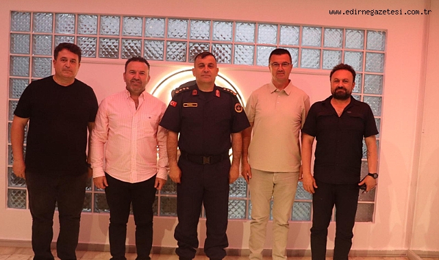 EGD’den İl Jandarma Komutanı Ermiş'e Ziyaret