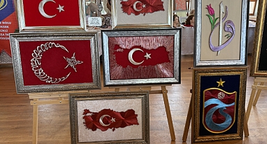 Hükümlülerin el emeği ürünleri sergilendi