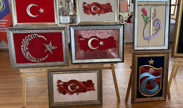 Hükümlülerin el emeği ürünleri sergilendi