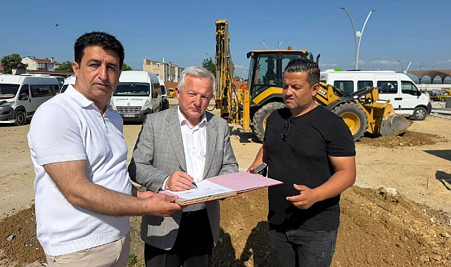 İpsala'da 50 Bin M2 Parke Taş Döşenecek
