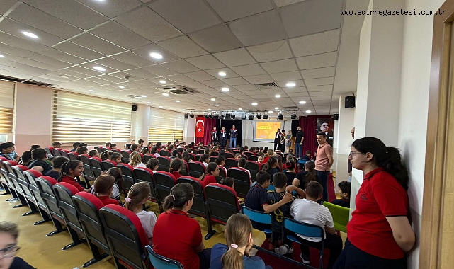 İpsala’da öğrencilere gıda güvenliği eğitimi verildi