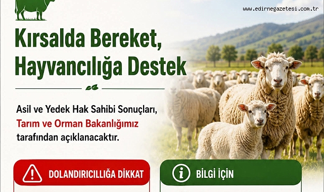Kırsalda Bereket Projesinde Son Viraj