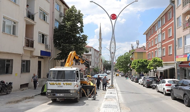Kıyık Caddesi’nde Değişim Sürüyor
