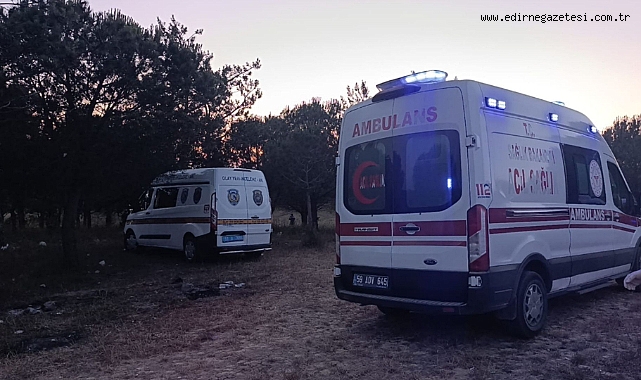Ormanlık alanda erkek cesedi bulundu