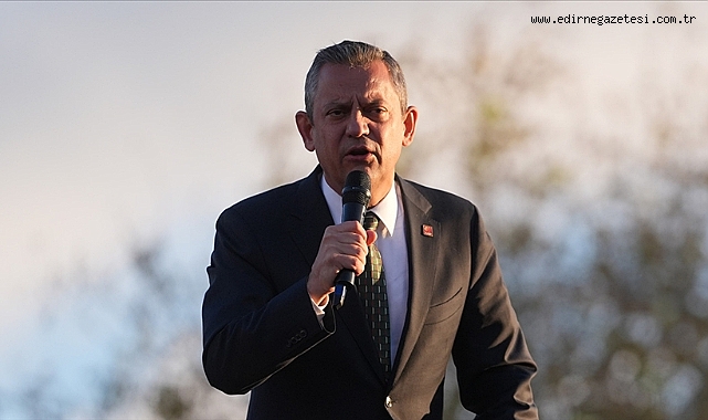 Özgür Özel Trakya Çıkarması Yapıyor