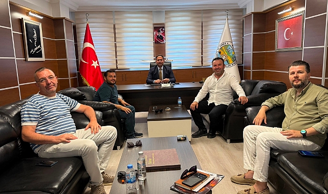 Şenol’dan Başkan Özen’e Tebrik Ziyareti