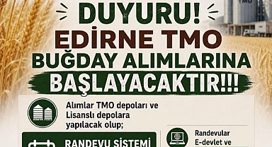 TMO BUĞDAY ALIMLARINA BAŞLIYOR