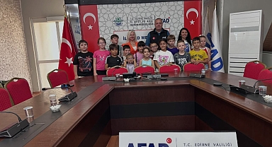 AFAD'dan Afet Farkındalık Eğitimi