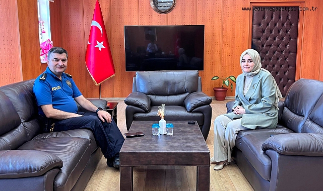 Ayhan'dan Kaymakam Odabaşı'na ziyaret
