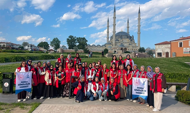 Damla Gönüllüleri Edirne'de