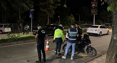 Edirne'de polis ekiplerince