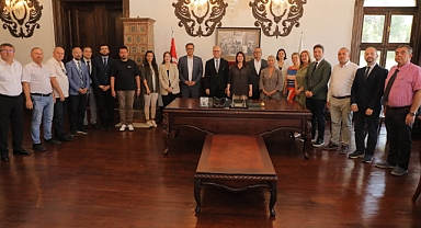 Edirne'de Yerel Yönetim İş Birliği Görüşmesi