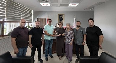 Edirne Gazeteciler Derneği'nden Başhekim Şimşek'e Ziyaret