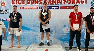 Edirneli Kick Boksçu Türkiye Şampiyonu Oldu
