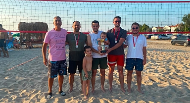 Enez'de Plaj Voleybolu Şenliği Sona Erdi