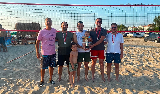 Enez'de Plaj Voleybolu Şenliği Sona Erdi