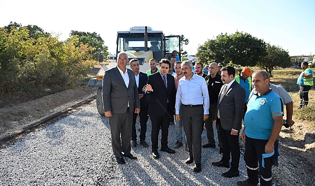 Enez'in Sahil Yoluna Modern Dokunuş