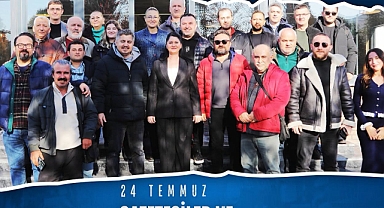 Filiz Gencan, 24 Temmuz Gazeteciler ve Basın Bayramı'nı kutladı