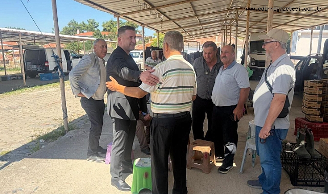 Geldİ esnaf ve vatandaşlarla buluştu