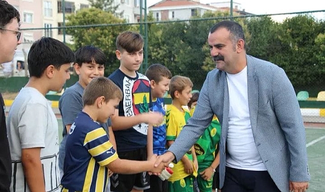 Geleceğin Yıldızları Futbol Kursunda İlk Antrenmana Çıktı